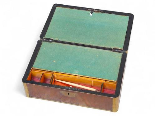 Schrijftafel - Draagbaar schrijfplankje met houten, Antiek en Kunst, Antiek | Overige Antiek