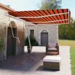 vidaXL Luifel vrijstaand automatisch 600x350 cm oranje en, Verzenden, Nieuw