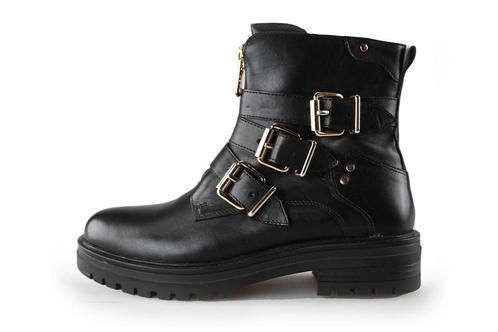 Nelson Biker Boots in maat 40 Zwart | 10% extra korting, Kleding | Dames, Schoenen, Zwart, Nieuw, Overige typen, Verzenden