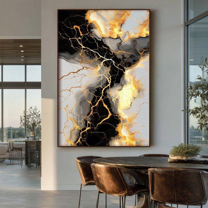 Lea Ottavi - Fractured Golden Echo XXL, Antiek en Kunst, Kunst | Designobjecten