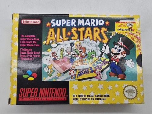 Nintendo - Snes - Super Nintendo - Mario All-Stars First, Spelcomputers en Games, Spelcomputers | Overige Accessoires