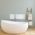 Wiesbaden Inbouwnis | Exellence | 30x30x10cm | RVS Mat Wit, Ophalen of Verzenden, Nieuw, Bad
