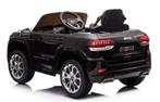 Kinderauto, JEEP GRAND CHEROKEE®,zwart, leder, rubber,NIEUW!, Ophalen of Verzenden, Nieuw