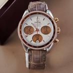 Omega - Co-Axial Chronograph Diamond Bezel Steel/ 18K Sedna, Nieuw