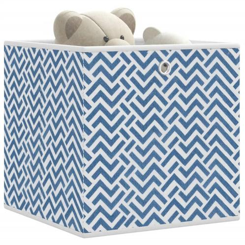vidaXL Opbergboxen 4 st inklapbaar 32x32x32 cm ongeweven, Huis en Inrichting, Woonaccessoires | Kisten, Nieuw, Verzenden