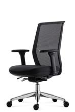 Ergonomic office chair, Verzenden, Zwart, Nieuw, Bureaustoel