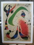 Joan Miró - Lithographie Abstraction en La Noche (1953) -