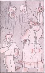 Franse politiek in 1933 op spotprent (lijst optie, Lithos), Antiek en Kunst, Verzenden