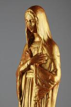 Beeld, Maria Onbevlekt Ontvangen - Art-Deco - 40 cm - Gips