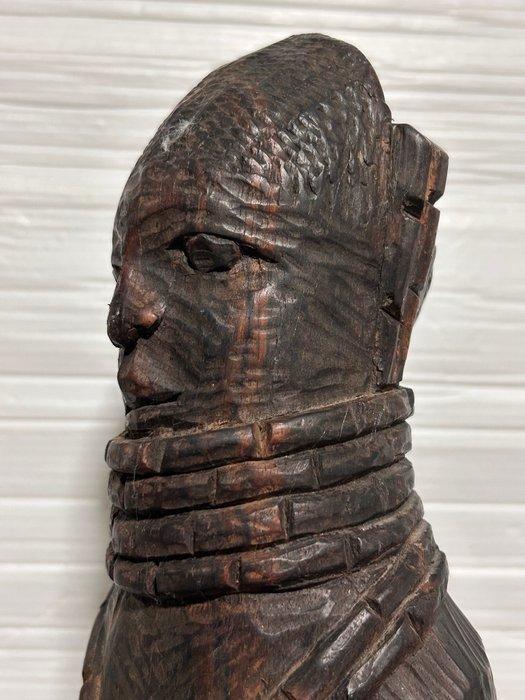 Royale du Bénin sculpture tribale africaine - Beeld - Benin, Antiek en Kunst, Kunst | Niet-Westerse kunst