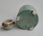 Theekistje / doosje - Keramiek - Chinese celadon theedoos, Antiek en Kunst