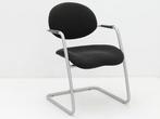 Vergaderstoel Sitland Spa - bekleding in de kleur zwart,, Werkplek, Ophalen of Verzenden, Gebruikt, Overige typen