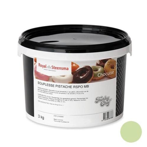 Pistache Glazuur Pistacheglazuur Fondant Souplesse 3KG, Zakelijke goederen, Horeca | Food, Brood en Banket, Ophalen of Verzenden