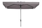 Madison stokparasol Delos luxe Taupe 200x300 cm., Verzenden, Nieuw, Stokparasol, Kantelbaar