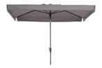 NU -15% | Madison stokparasol Delos luxe Taupe 200x300 cm., Tuin en Terras, Verzenden, Nieuw, Stokparasol, Kantelbaar