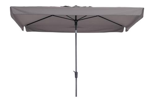 Madison stokparasol Delos luxe Taupe 200x300 cm., Tuin en Terras, Parasols, Stokparasol, Nieuw, Kantelbaar, Verzenden