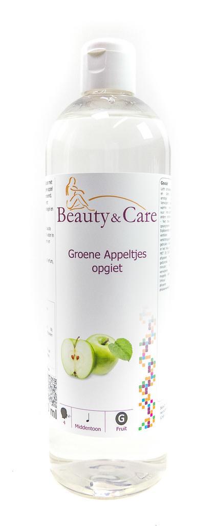 Beauty & Care Groene Appeltjes opgiet 500 ml.  new, Sport en Fitness, Sauna, Fins of Traditioneel, Toebehoren, Nieuw, Ophalen of Verzenden
