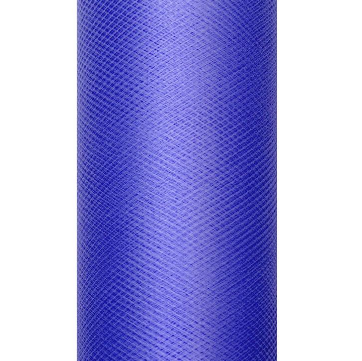Donkerblauwe Tule Rol 30cm 9m, Hobby en Vrije tijd, Feestartikelen, Nieuw, Verzenden