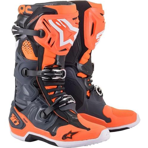 Crosslaarzen Alpinestars Tech 10 Oranje | MAAT 47, Motoren, Kleding | Motorkleding, Nieuw met kaartje, Laarzen, Verzenden