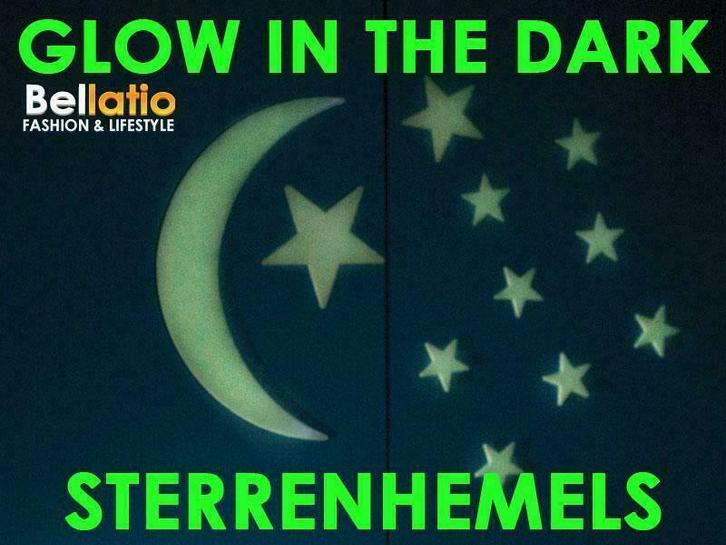 Glow in the dark sterren bij warenhuis Bellatio, Kinderen en Baby's, Kinderkamer | Inrichting en Decoratie, Wanddecoratie, Nieuw
