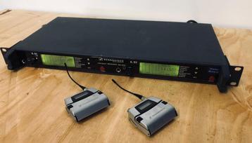 Sennheiser microfoon beltpack set EM3532 met 2x SK5212 beschikbaar voor biedingen