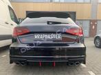 S3 Look Diffuser Bumper spoiler voor Audi A3 8V S line & S3, Nieuw, Ophalen of Verzenden, Bumper, Achter