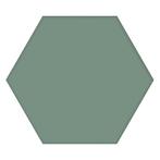 Partijdeal 3.12 m²: Hexagon tegel 22x25 - Codicer Basic Kale, Keramiek, Nieuw, Ophalen of Verzenden, 20 tot 40 cm