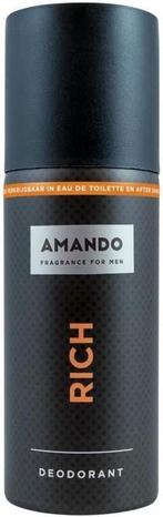 AMANDO RICH DEO SPRAY SPUITBUS 150 ML, Verzenden, Nieuw