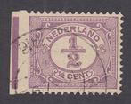 Nederland 1899 - Cijfer, variëteit linkerzijde, Postzegels en Munten, Postzegels | Nederland, Gestempeld