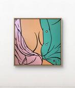 isem (1985) - Look into my eyes ( size XL 100x100cm 100%