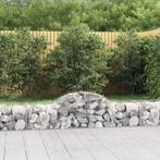 vidaXL Schanskorven 9 st gewelfd 200x50x40/60 cm, Tuin en Terras, Bloembakken en Plantenbakken, 100 cm of meer, Verzenden, Nieuw