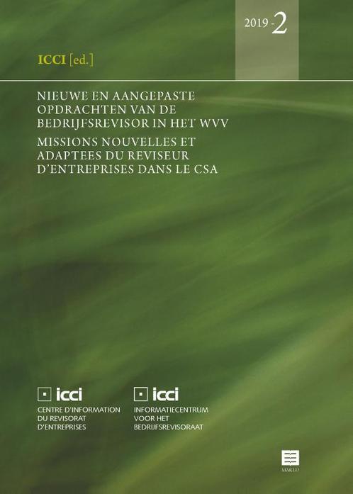 ICCI-reeks 2019-2 -   Nieuwe en aangepaste opdrachten van de, Boeken, Economie, Management en Marketing, Gelezen, Verzenden