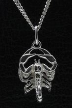 Zilveren Sterrenbeeld Schorpioen ketting hanger - groot, Sieraden, Tassen en Uiterlijk, Kettinghangers, Verzenden, Nieuw