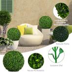 Buxusbol - Kunstplant - Kunstplanten voor binnen & buiten -, Verzenden, Zo goed als nieuw