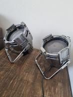 Theaterlamp (2) - Aluminium, Glas, Staal - Theatre spots /