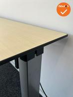 Ahrend four-two Elekrisch bureau - Ahorn trespa blad - 160x8, Werkplek, Ophalen of Verzenden, Gebruikt, Bureau