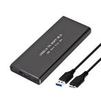 M.2 SATA SSD Externe Behuizing - NGFF - USB-A - USB 3.0 - 5, Computers en Software, Harde schijven, Verzenden, Nieuw