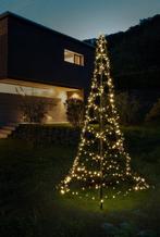 FlinQ Vlaggenmast Kerstboom 4m Warmwit - Licht Kerstboom - 6, Zo goed als nieuw, Verzenden