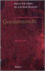 Goederenrecht 9789026829260 H.J. Snijders, Gelezen, H.J. Snijders, E.B. Rank-Berenschot, Verzenden