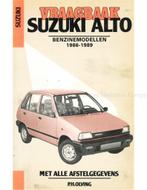 1986-1989 SUZUKI ALTO BENZINE VRAAGBAAK NEDERLANDS, Auto diversen, Handleidingen en Instructieboekjes