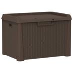 Tuinbox 125 L polypropeen bruin (Schuurtjes-Rekken), Tuin en Terras, Tuinhuizen, Verzenden, Nieuw