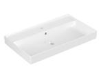Veiling - Hatria wastafel hangend 100x46,5cm Bahia13 wit, Doe-het-zelf en Verbouw, Sanitair, Nieuw