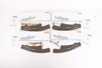 Märklin H0 - 24671/24672 - Modeltreinsporen (4) - C-rails, Nieuw