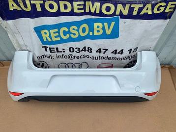 VW Golf 7 Achterbumper bumper LC9A Wit 5G6807421 P29 beschikbaar voor biedingen