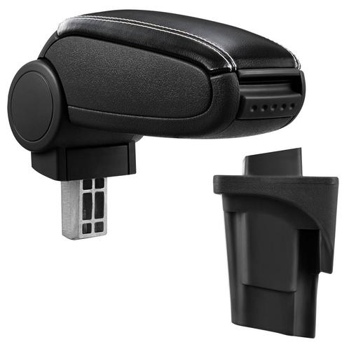 Armsteun-Seat Leon 1P-2005-2012-kunstleer-zwart+wit stiksel, Auto-onderdelen, Interieur en Bekleding, Nieuw, Verzenden