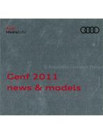2011 AUDI GENÈVE PERSMAP DUITS, Boeken, Auto's | Folders en Tijdschriften, Nieuw, Audi, Author