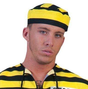 Boef muts zwart/geel volwassen, Kleding | Dames, Carnavalskleding en Feestkleding, Nieuw, Ophalen of Verzenden