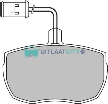 *Tip*  Remblokken IVECO LANDROVER LTI ROVER, Auto-onderdelen, Uitlaatsystemen, Nieuw, Rover, Ophalen of Verzenden