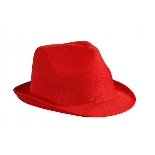 Voordelig hoedje rood polyester - Feesthoeden overig, Hobby en Vrije tijd, Feestartikelen, Ophalen of Verzenden