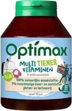 OPTIMAX TIENER MULTIVITAMINEN FRAMBOZENSMAAK KAUWTABLETTEN.., Verzenden, Nieuw